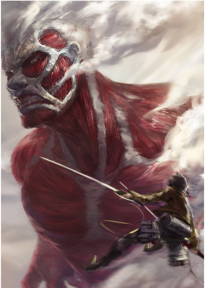Плакаты A3 Attack on Titan / Атака Титанов 020