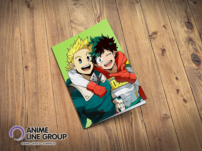 Boku no Hero Academia тетрадь на скобе