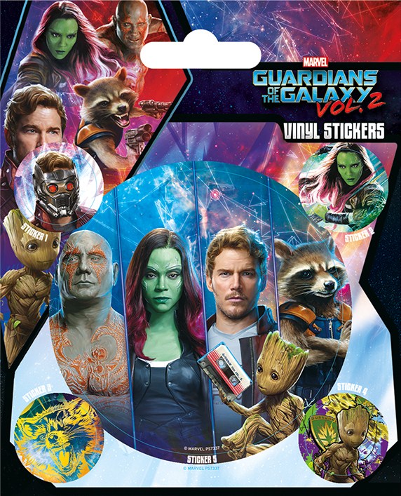 Офіційний набір стікерів Стражів Галактики 2 | Guardians of the Galaxy Vol. 2