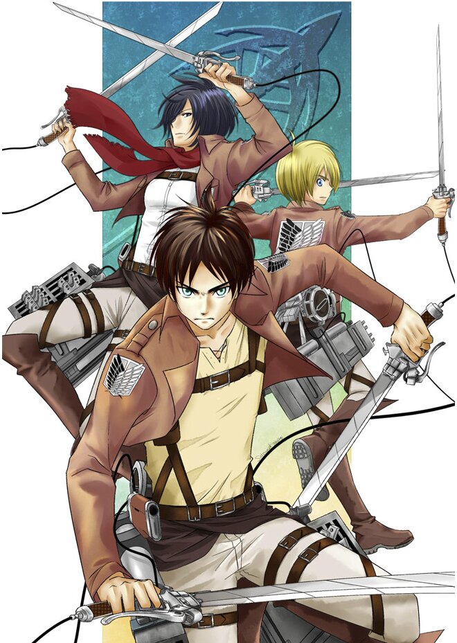 Плакати А3 Attack on Titan / Атака Титанів 019