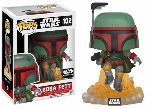 Фігурка-башкотряс Funko Боба Фетт Зоряні війни / Boba Fett Star Wars (ЕКСКЛЮЗИВ)