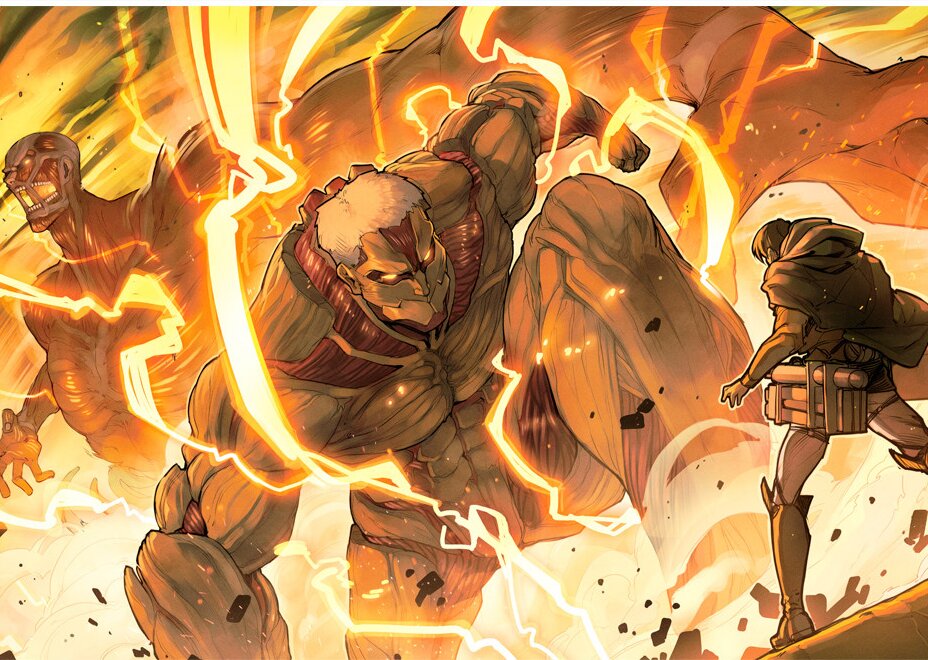 Плакаты A3 Attack on Titan / Атака Титанов 010