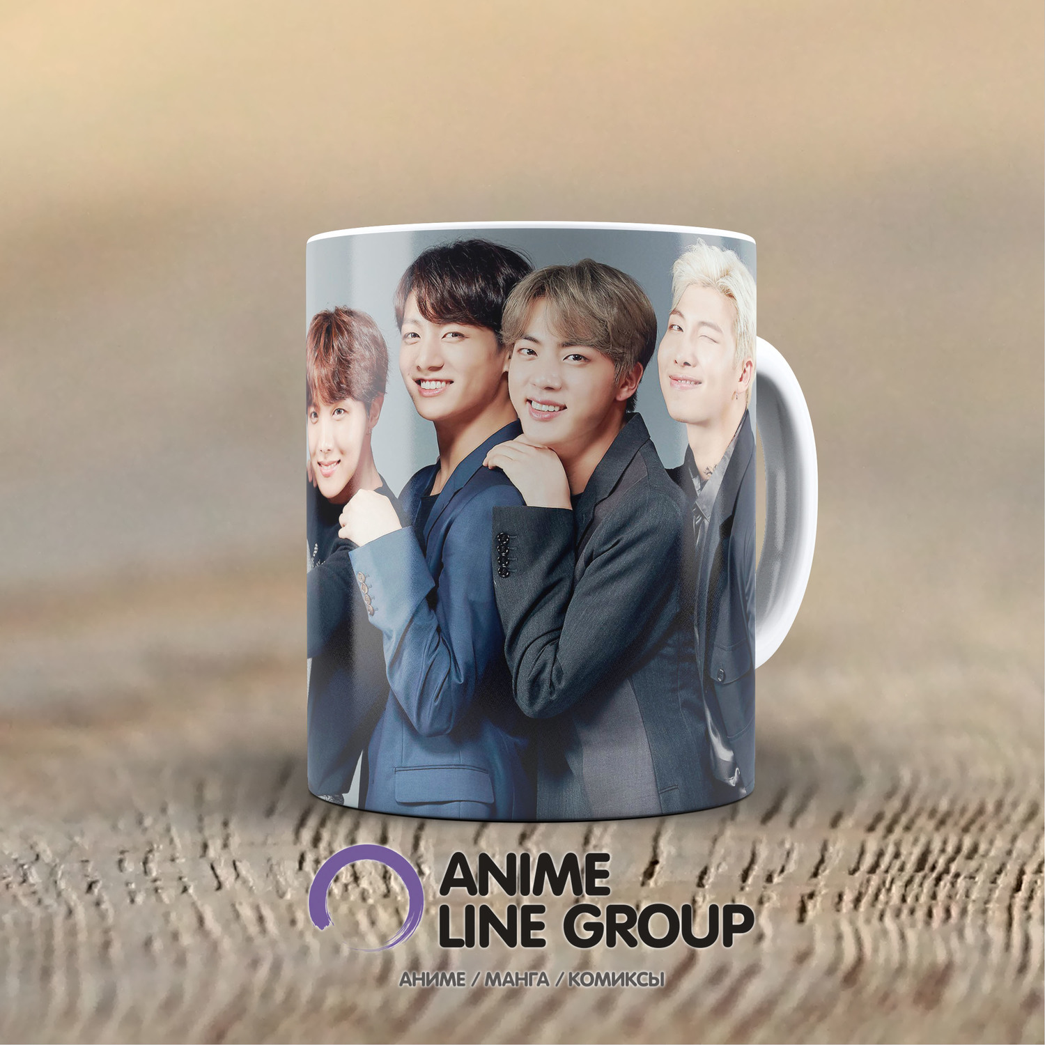 чашка BTS