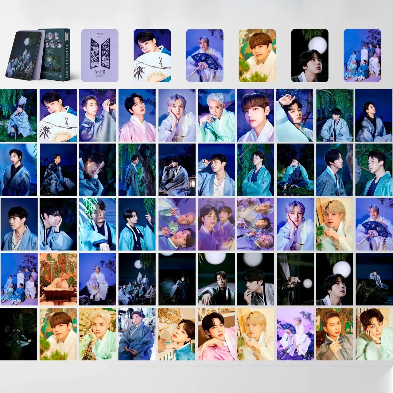 Ломо Карти Lomo Card BTS Dalmajung 50 штук