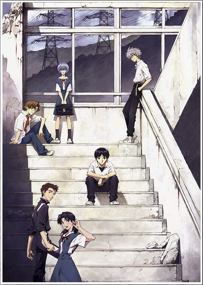 Плакаты А3 Evangelion / Евангелион 006