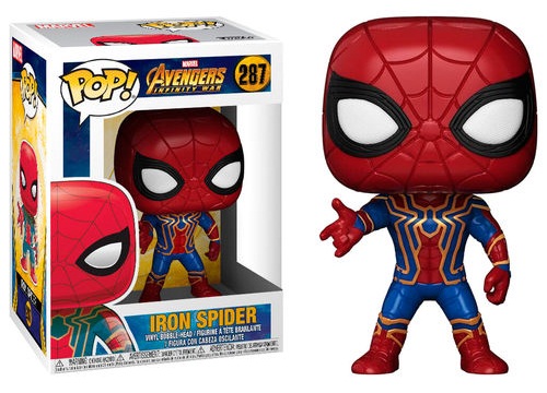 Фігурка-башкотряс Funko Залізний Павук (Війна Безмежності) | Iron Spider (Infinity War)