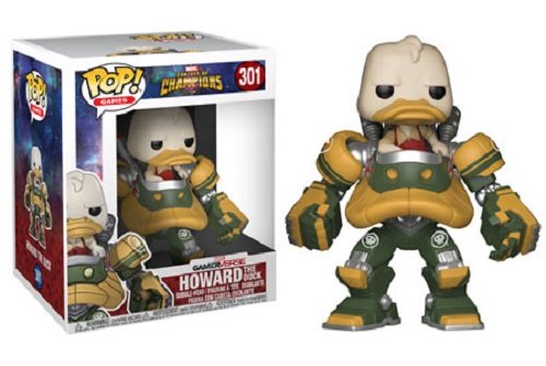 Фігурка-башкотряс Funko Утка Говард (Битва чемпіонів) | Howard the Duck (Contest of Champions)