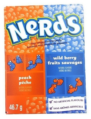 Цукерки Nerds Peach Peche / Wild Berry Fruits Sauvages