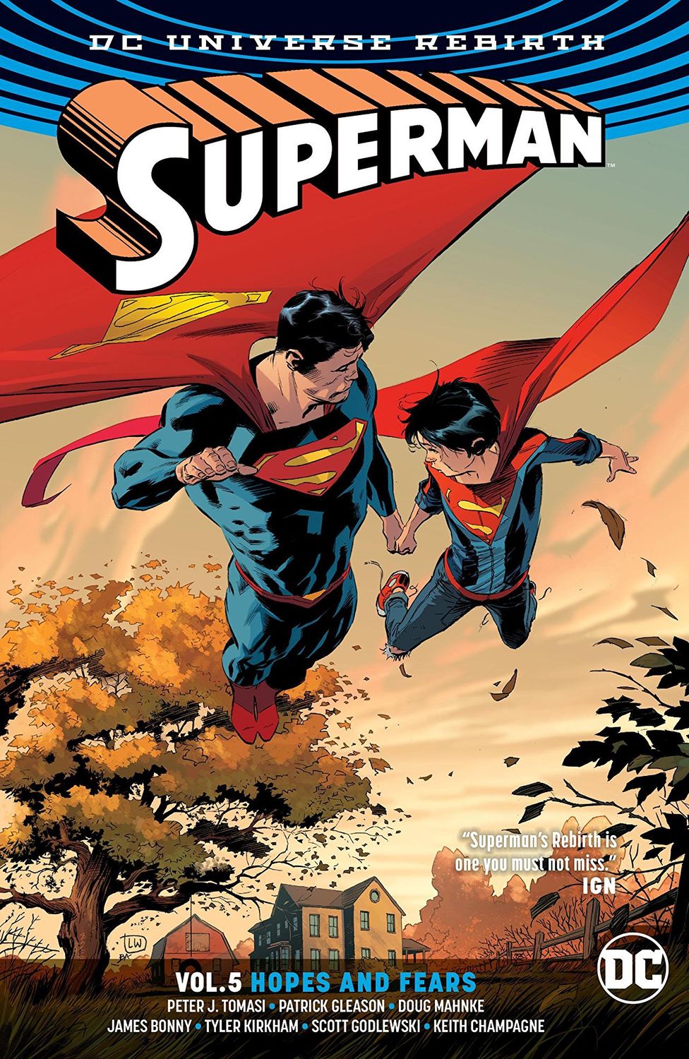 DC Universe Rebirth. Superman. Vol. 5: Black Dawn TPB