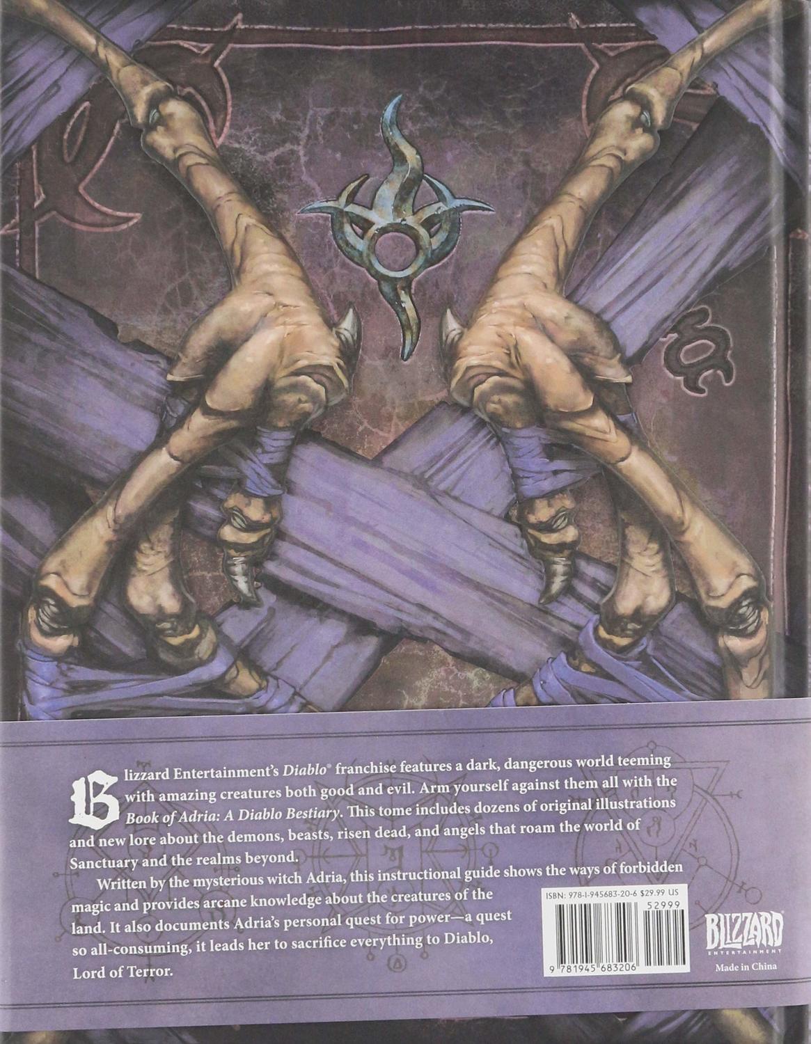 Diablo. Book of Adria. A Diablo Bestiary HC