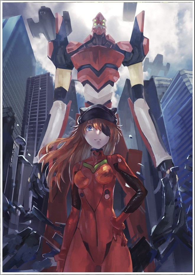 Плакаты А3 Evangelion / Евангелион 006