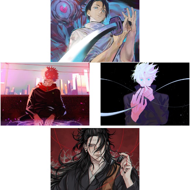 Плакаты A3 Jujutsu Kaisen / Магическая битва 004
