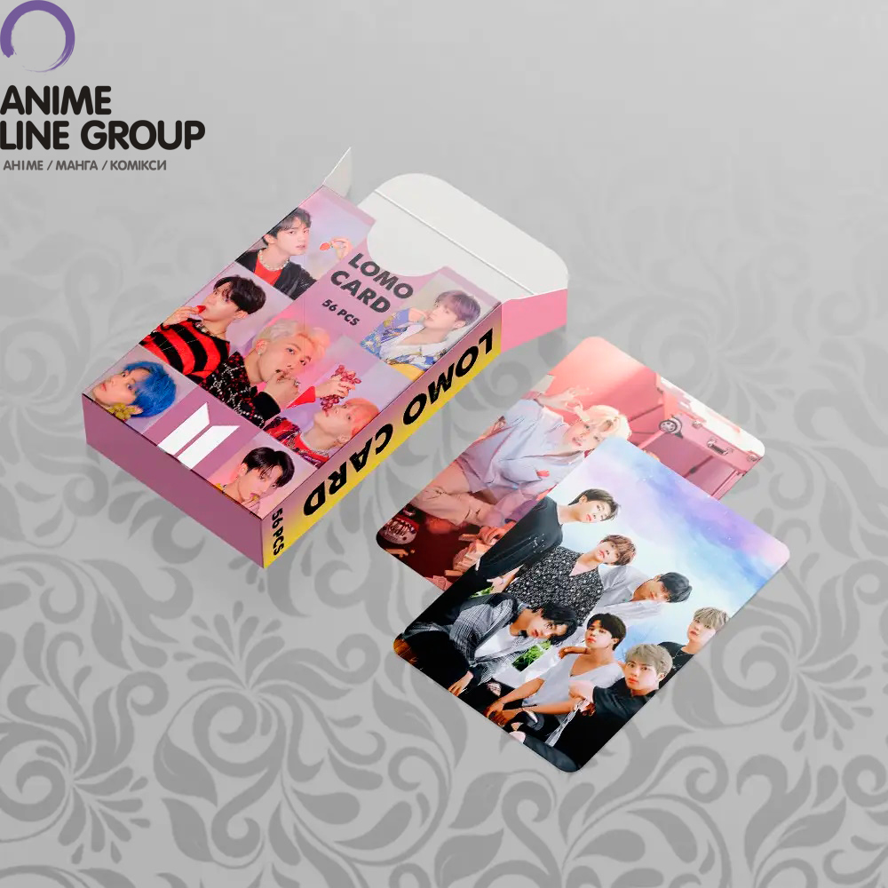 Ломо Карты Lomo Card BTS 56 штук