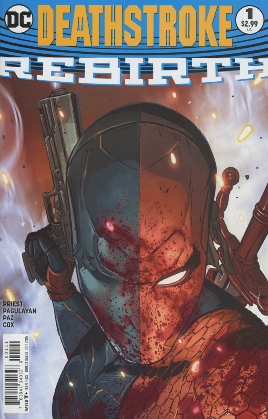 Deathstroke. Rebirth # 1 Cover A Regular Aco Cover