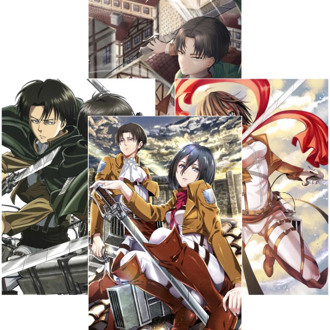 Плакаты A3 Attack on Titan / Атака Титанов 015