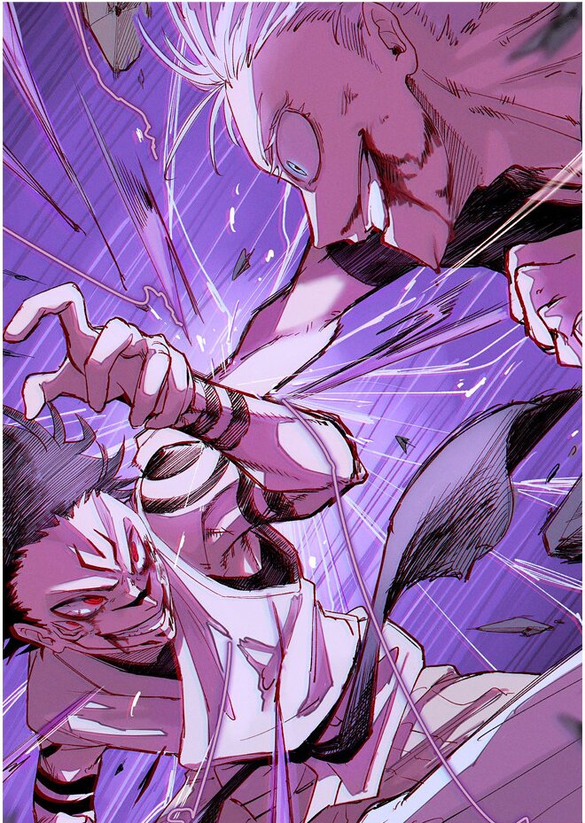 Плакаты A3 Jujutsu Kaisen / Магическая битва 033