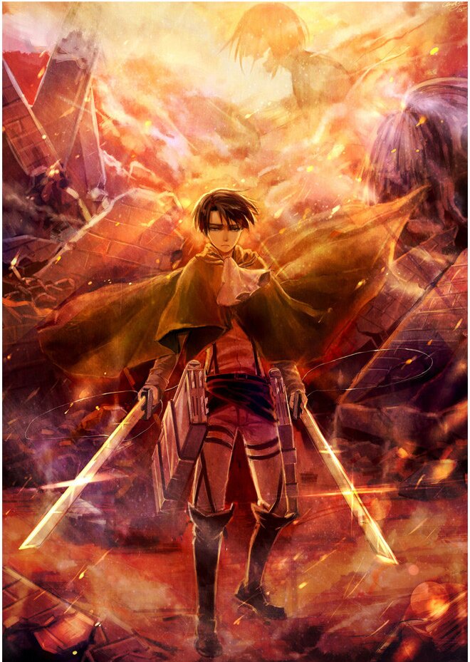 Плакати А3 Attack on Titan / Атака Титанів 018