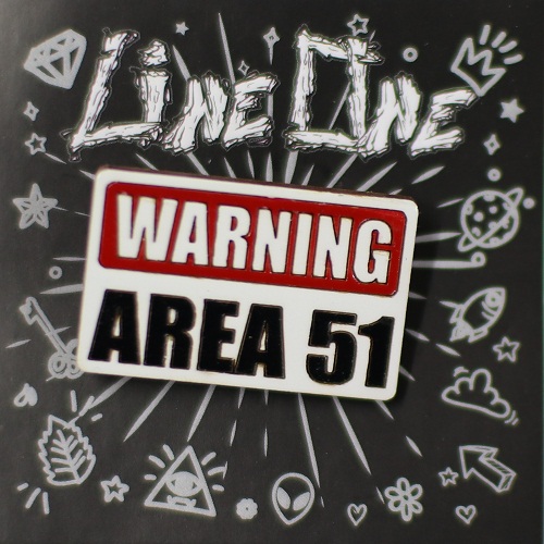 Деревянный значок Зона 51 | Area 51
