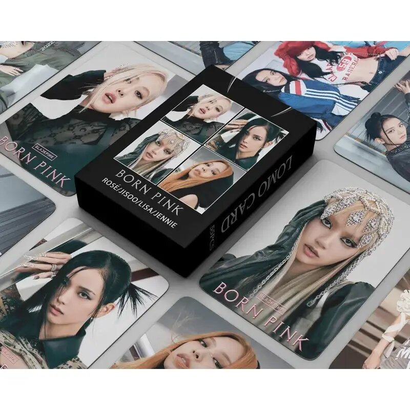 Ломо Карти Lomo Card Blackpink BORN PINK 55 штук