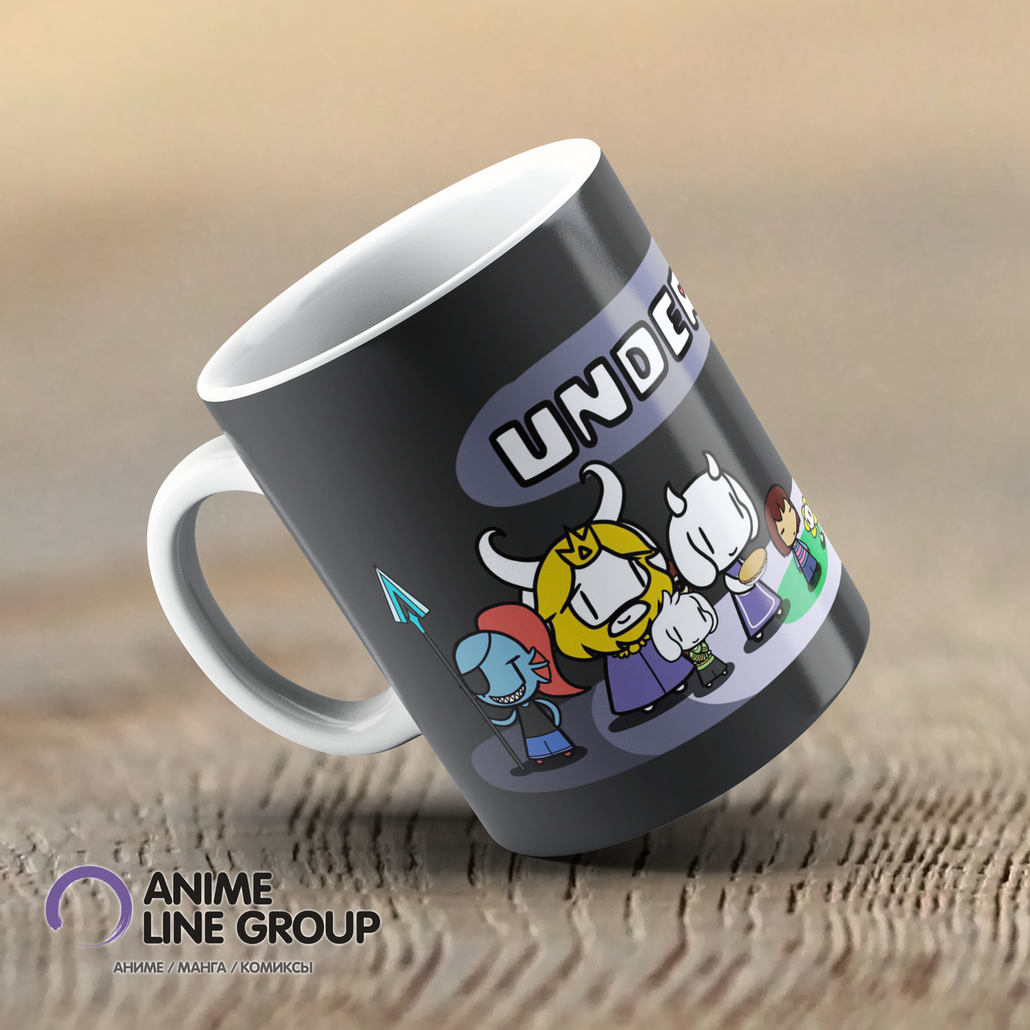 чашка Undertale