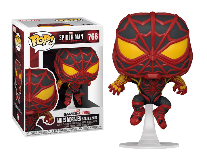 Фігурка-башкотряс Funko Людина-Павук Майлз Моралес | Spider-Man Miles Morales S.T.R.I.K.E. Suit Gamerverse