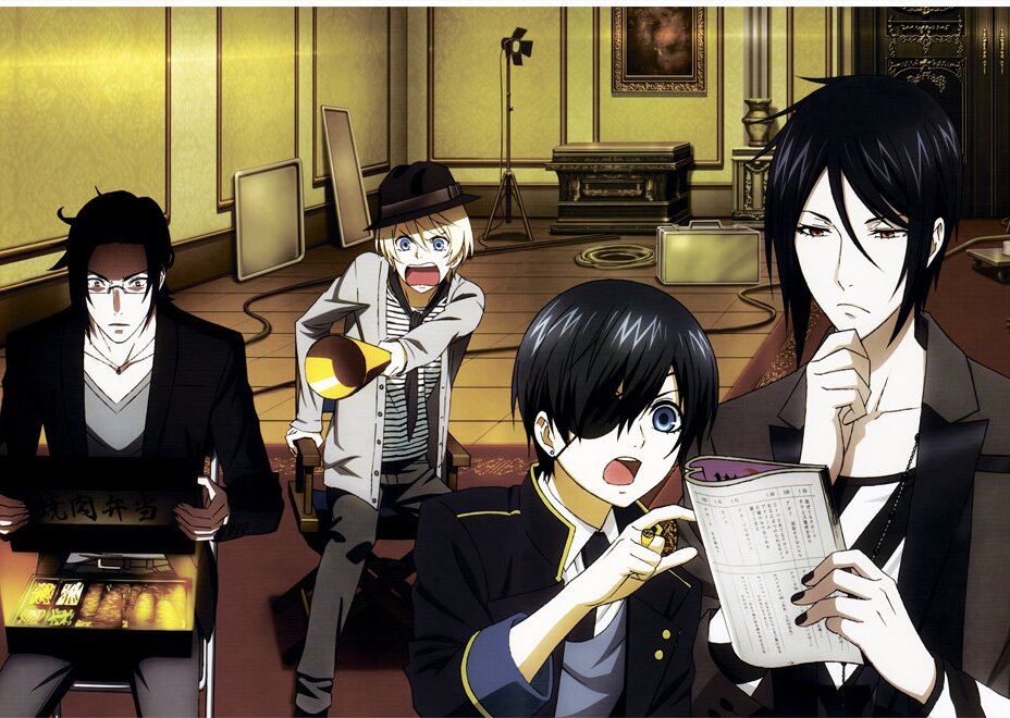 Плакати А3 Black Butler / Темний дворецький 002