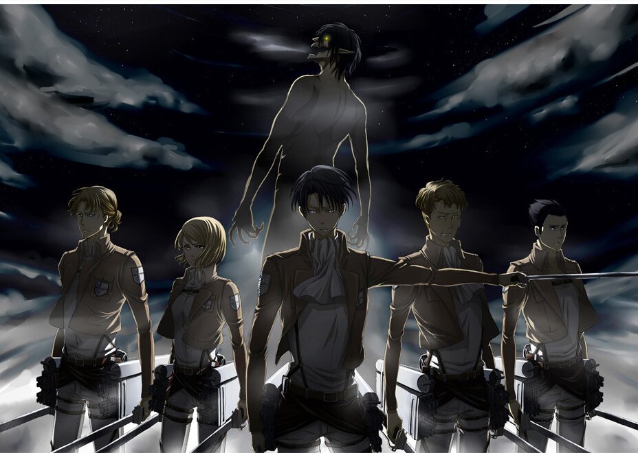 Плакаты A3 Attack on Titan / Атака Титанов 003