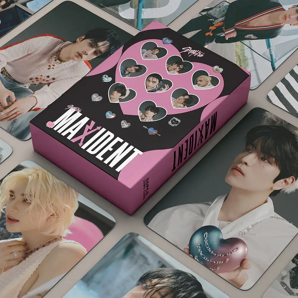 Ломо Карти Lomo Card Stray Kids Стрей Кідс №1 MAXIDENT 55 штук