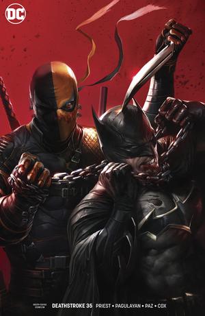 Deathstroke # 35 Cover B Variant Francesco Mattina Cover