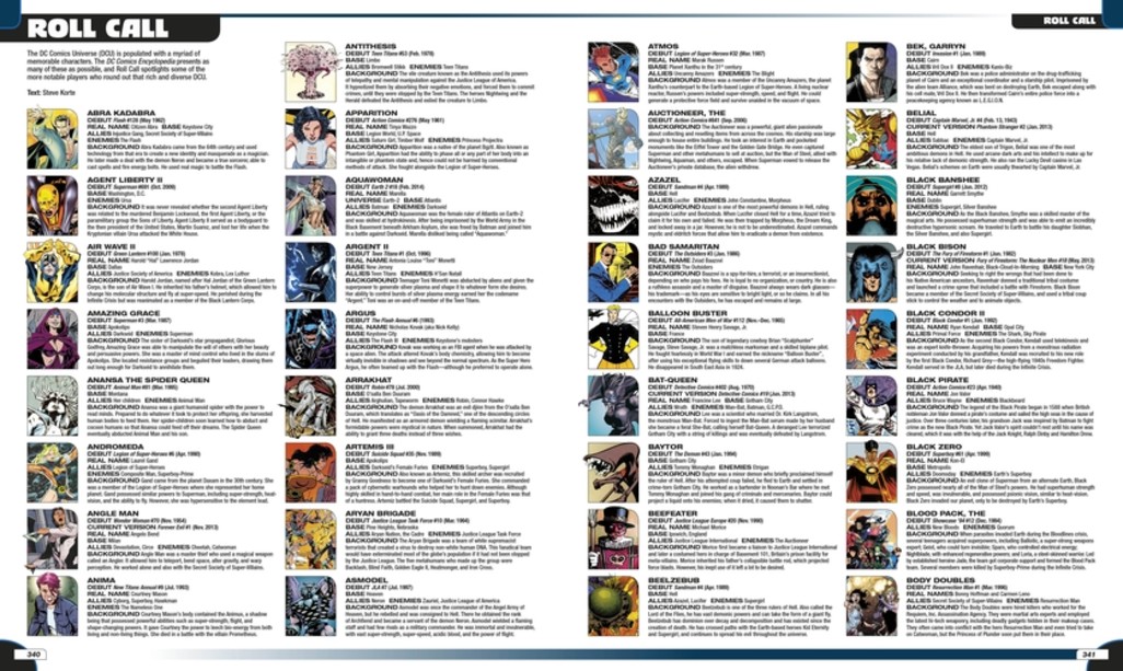 The DC Comics Encyclopedia. All-New Edition HC