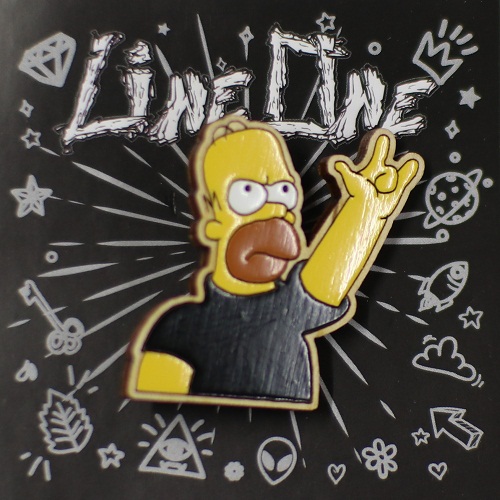 Деревянный значок Гомер Симпсоны | Homer The Simpsons
