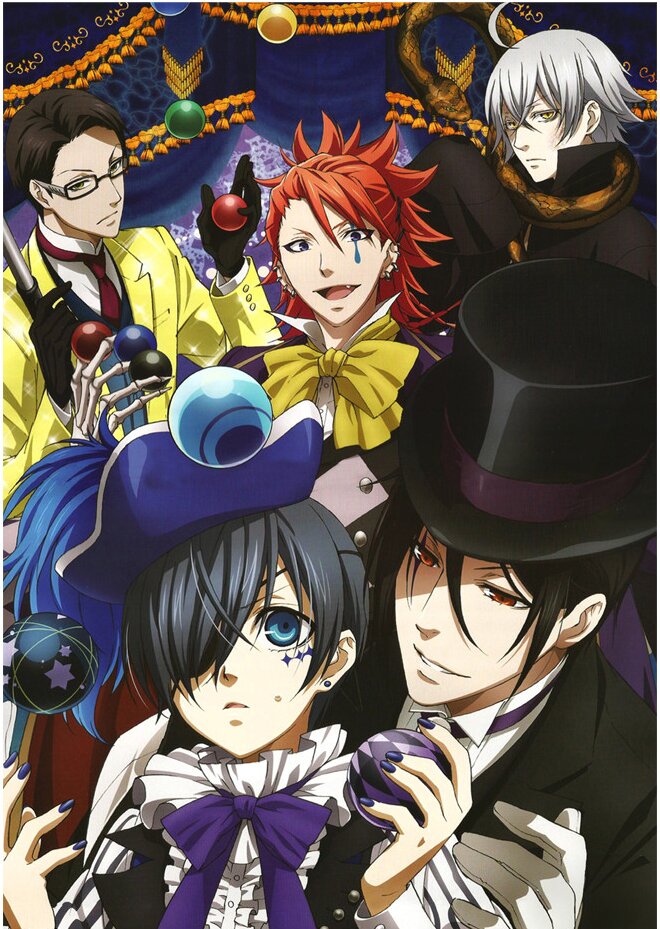 Плакати А3 Black Butler / Темний палац 019