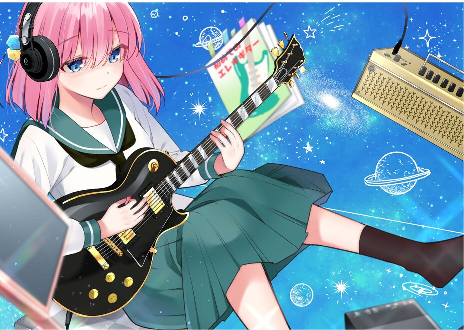 Плакаты A3 Bocchi the Rock / Одиночка-рокер! 002