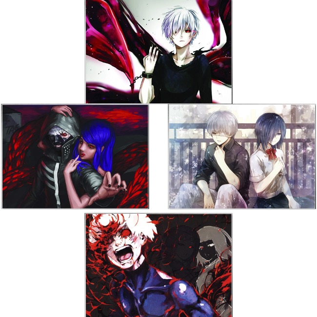 Плакати А3 Tokyo Ghoul / Токійський гуль 004