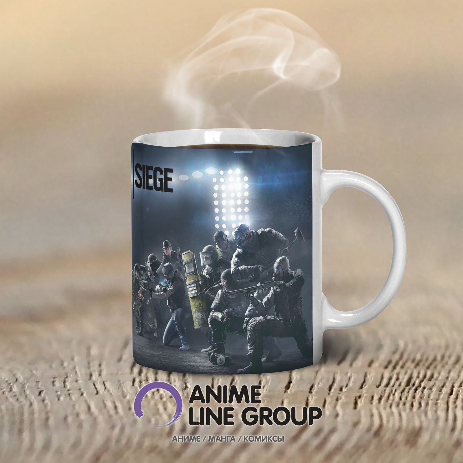 Чашка Rainbow Six Siege