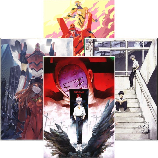 Плакаты А3 Evangelion / Евангелион 006