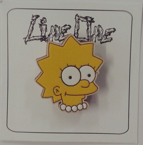 Деревянный значок Лиза Симпсоны | Lisa The Simpsons