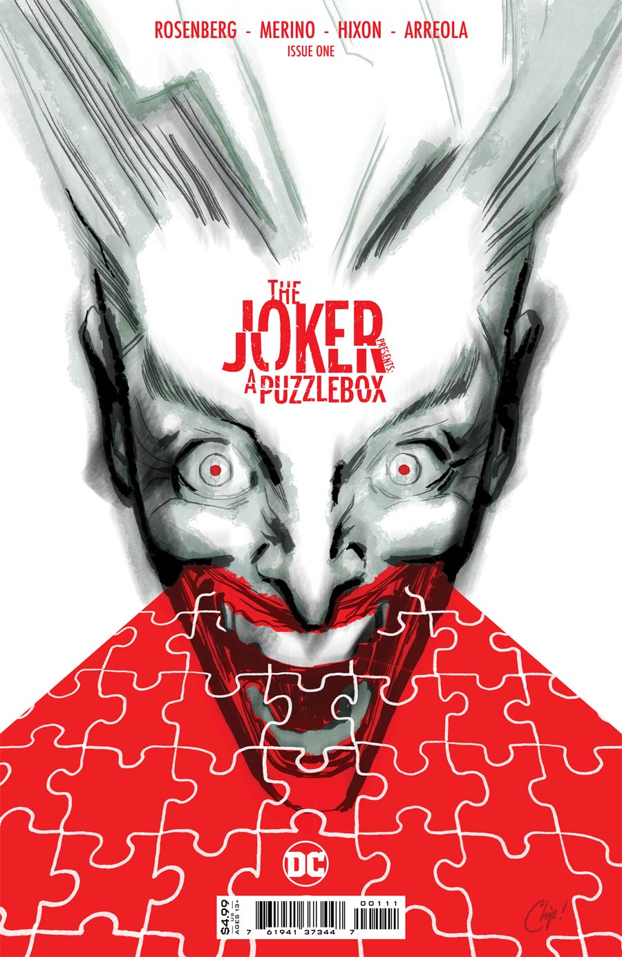 The Joker Presents: A Puzzlebox #1 Cover A Regular Chip Zdarsky Cover