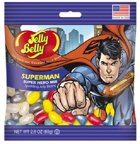 Конфеты Jelly Belly Super Hero Mix Superman