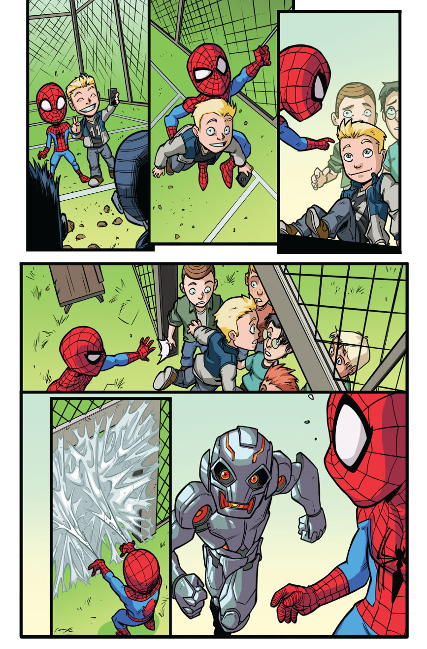 MARVEL. Супергеройські пригоди # 9. Перший день у школі