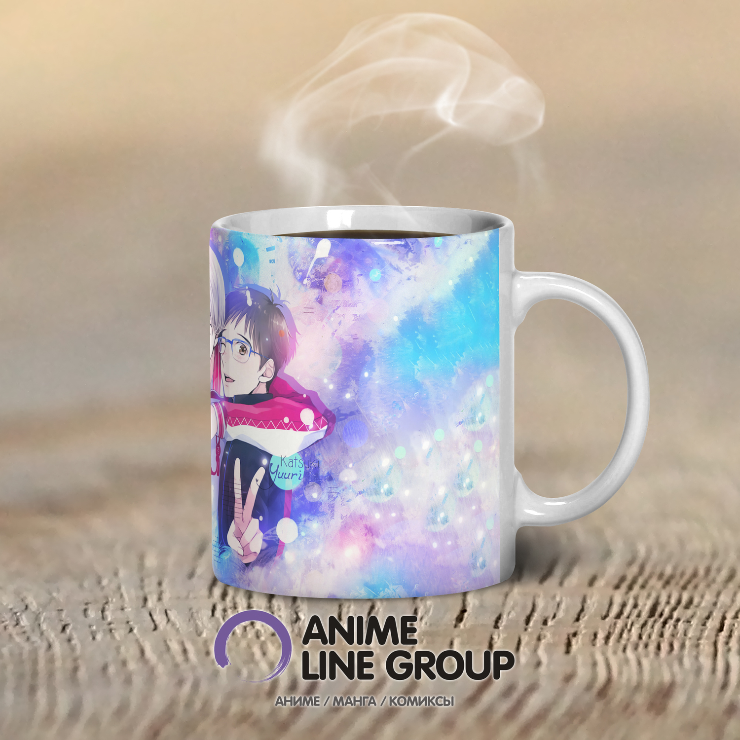 Чашка Yuri on Ice