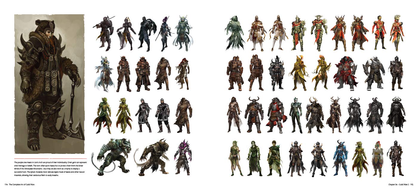 The Complete Art of Guild Wars. ArenaNet HC (20th Anniversary Edition)