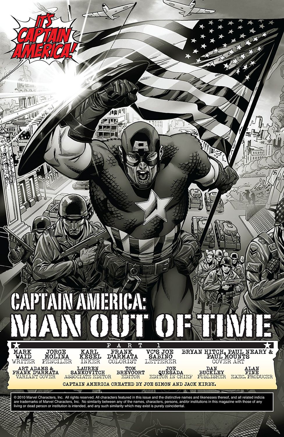 Captain America. Man Out of Time HC