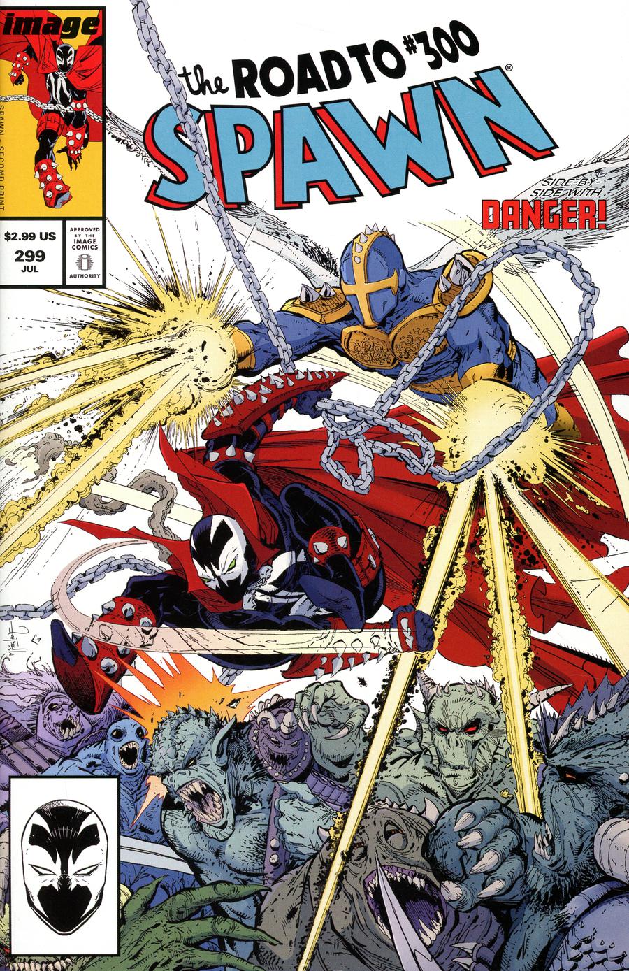Spawn # 299 Cover D 2nd Ptg Variant Todd McFarlane Cover