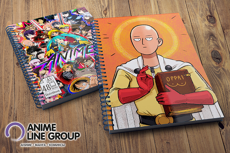 Скетчбук Ванпанчмен | One-Punch Man