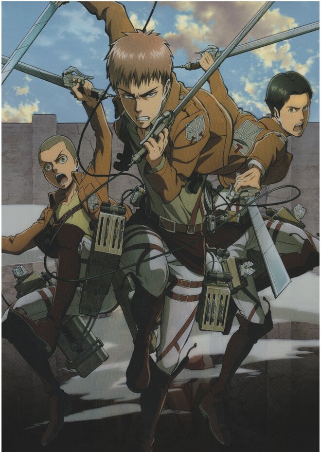Плакати А3 Attack on Titan / Атака Титанів 022