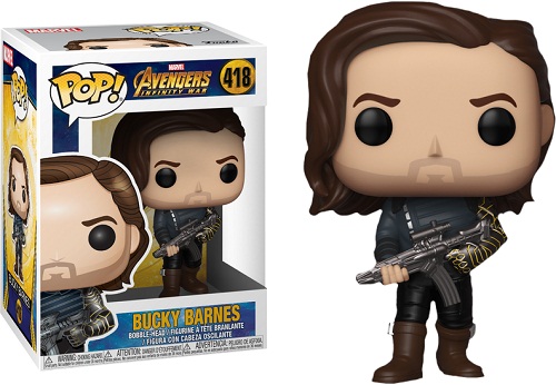 Фігурка-башкотряс Funko Баки Барнс (Війна Нескінченності) | Bucky Barnes (Infinity War)