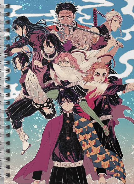 Скетчбук Клинок, який знищує демонів | Kimetsu no Yaiba | Demon Slayer