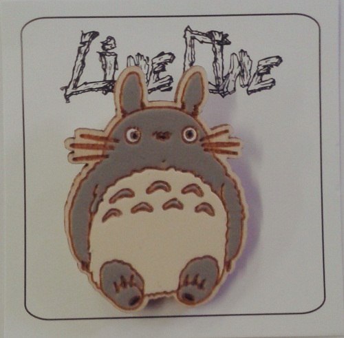 Дерев'яний значок Тоторо | Totoro