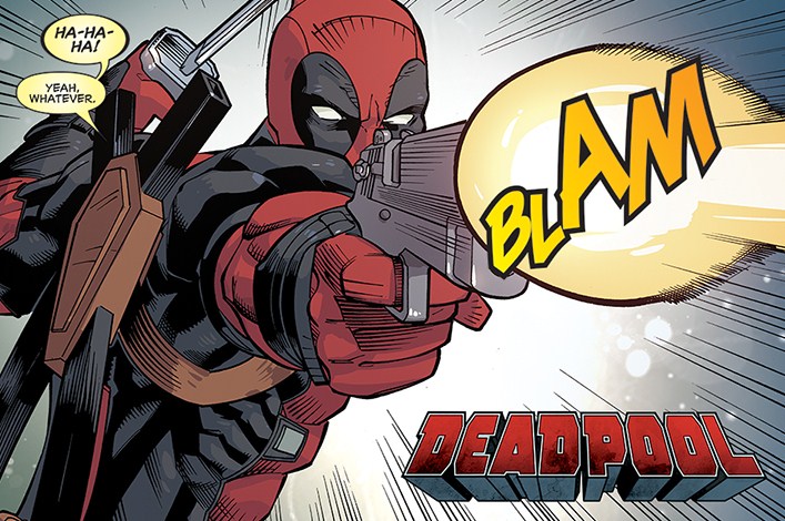 Офіційний постер Дедпул | Deadpool